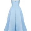 Sukienka midi Mademoiselle Cinderella z niebieskiego tiulu