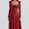 Sukienka midi Sebille Ruby Gorsety Sukienka midi Sebille Ruby Gorsety