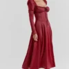 Sukienka midi Sebille Ruby Gorsety Sukienka midi Sebille Ruby Gorsety