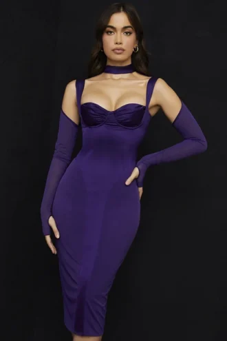 Sukienka midi Talika Grape Gorset Sukienka midi Talika Grape Gorset