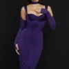 Sukienka midi Talika Grape Gorset Sukienka midi Talika Grape Gorset