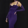Sukienka midi Talika Grape Gorset Sukienka midi Talika Grape Gorset
