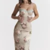 Sukienka midi Venus w stylu vintage z kwiatowym wzorem Sukienka midi Venus w stylu vintage z kwiatowym wzorem