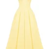 Sukienka midi z tiulu bez ramiączek Lady Sunshine Sukienka midi z tiulu bez ramiączek Lady Sunshine