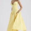 Sukienka midi z tiulu bez ramiączek Lady Sunshine Sukienka midi z tiulu bez ramiączek Lady Sunshine