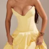 Sukienka midi z tiulu bez ramiączek Lady Sunshine Sukienka midi z tiulu bez ramiączek Lady Sunshine