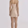 Sukienka mini Body Champagne Bandage – edycja limitowana Sukienka mini Body Champagne Bandage – edycja limitowana