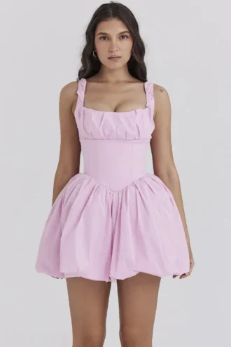Sukienka mini z tiulu bawełnianego Le Puff Cotton Candy Sukienka mini z tiulu bawełnianego Le Puff Cotton Candy