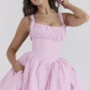 Sukienka mini z tiulu bawełnianego Le Puff Cotton Candy Sukienka mini z tiulu bawełnianego Le Puff Cotton Candy