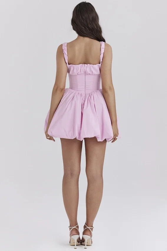 Sukienka mini z tiulu bawełnianego Le Puff Cotton Candy Sukienka mini z tiulu bawełnianego Le Puff Cotton Candy