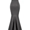 Suknia Wieczorowa Fleur Shadow Satin bez ramiączek