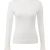 Swetry z golfem z kaszmiru w kolorze Hazel Ivory Swetry z golfem z kaszmiru w kolorze Hazel Ivory
