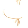 Top bikini Tropez w jasnopomarańczowym kolorze z wiązaniem na szyi Top bikini Tropez w jasnopomarańczowym kolorze z wiązaniem na szyi