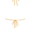 Top bikini Tropez w jasnopomarańczowym kolorze z wiązaniem na szyi Top bikini Tropez w jasnopomarańczowym kolorze z wiązaniem na szyi
